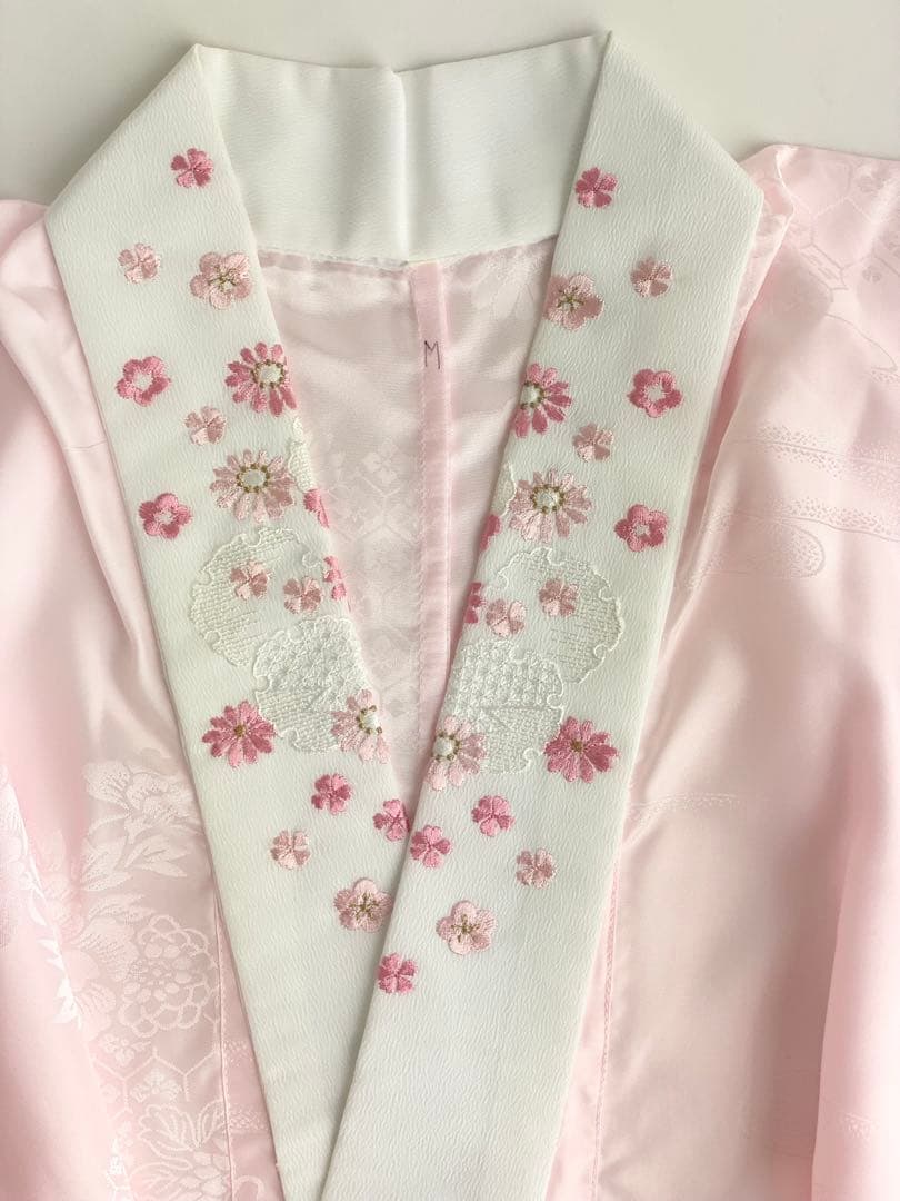 【在庫セール！42枚セット】刺繍半衿付き　長襦袢　振袖用　A