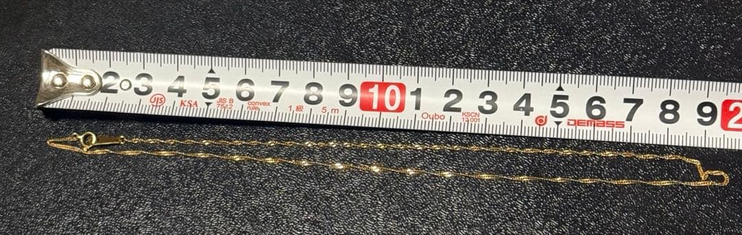 K18 ネックレス　1.3g 約40cm 金製品　ゴールド