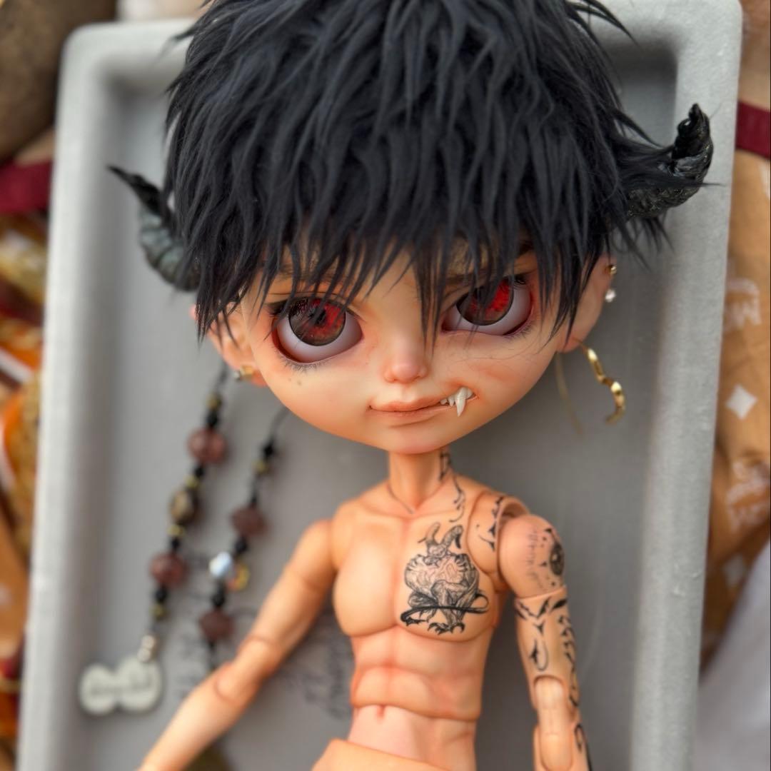 専用/カスタムアイシードール♪男の子-オビツ30＆パテ盛り♪shino.doll