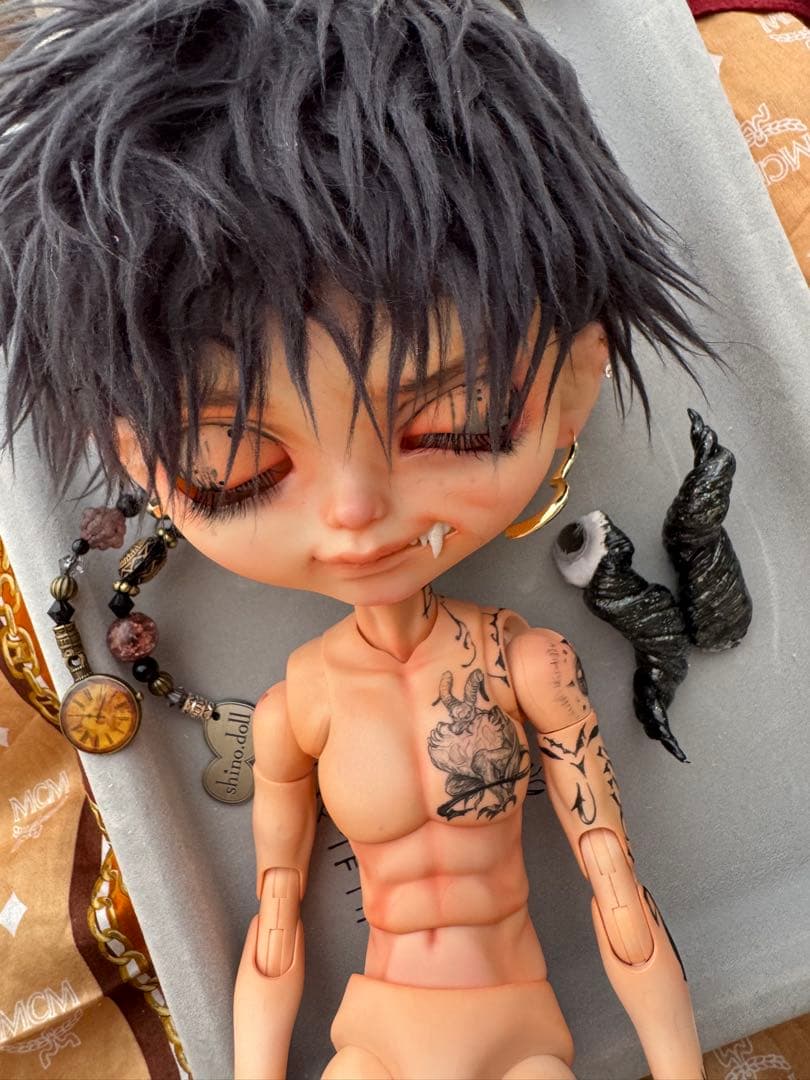 専用/カスタムアイシードール♪男の子-オビツ30＆パテ盛り♪shino.doll