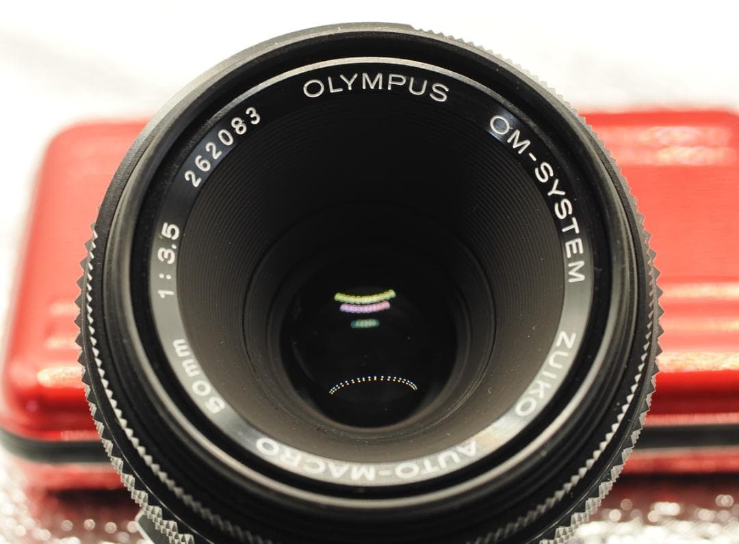 アダプター付きOLYMPUS ZUIKO AUTO-MACRO 50mm