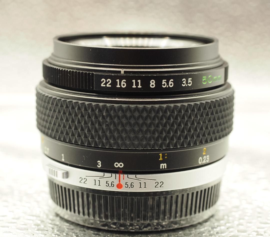 アダプター付きOLYMPUS ZUIKO AUTO-MACRO 50mm