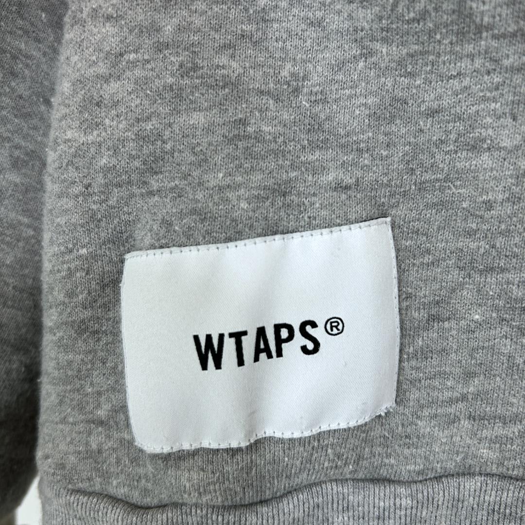 トップス 21AW WTAPS ACADEMY CREW NECK GRAY DSPLN
