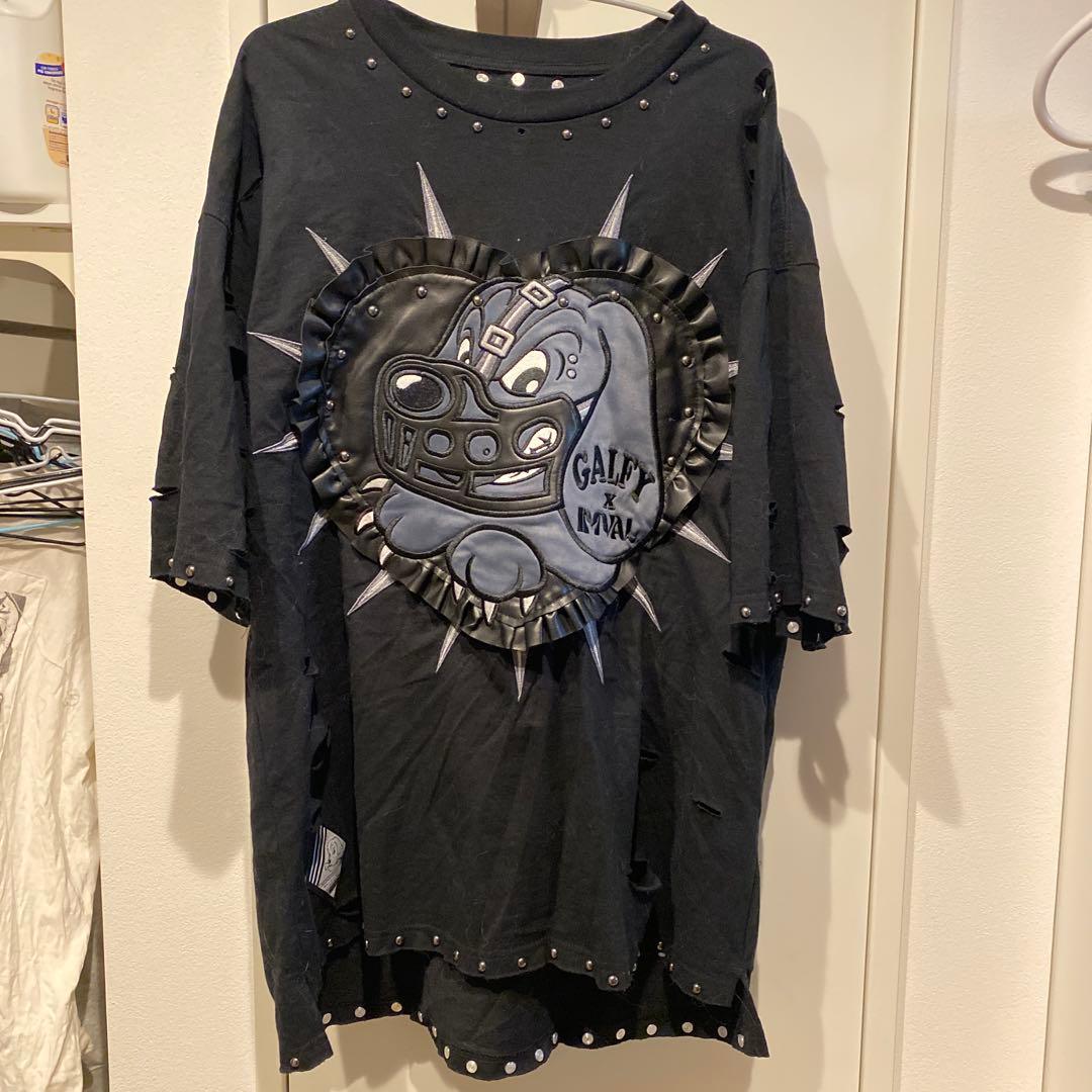IMVAL×GALFY ガルフィー　Tシャツ　ブラック
