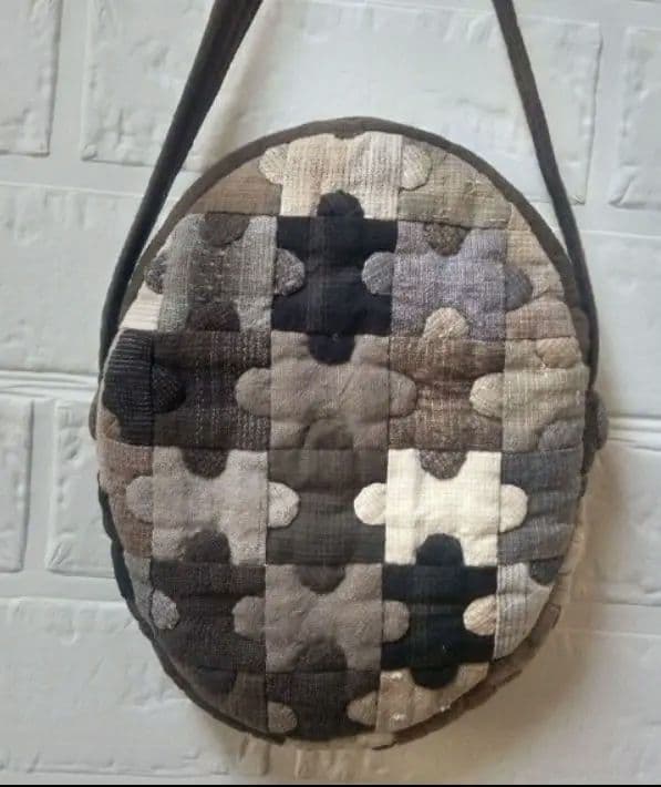 【パッチワーク】ハロウィン10%off セール《 パズルポシェット》残一点