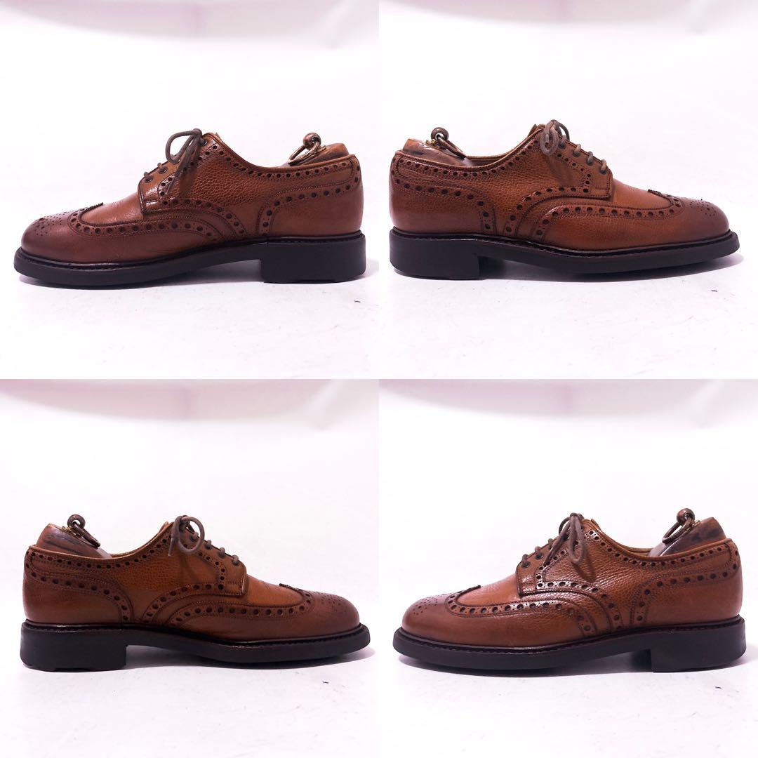 687.CROCKETT&JONES BANGOR ウィングチップ 7E