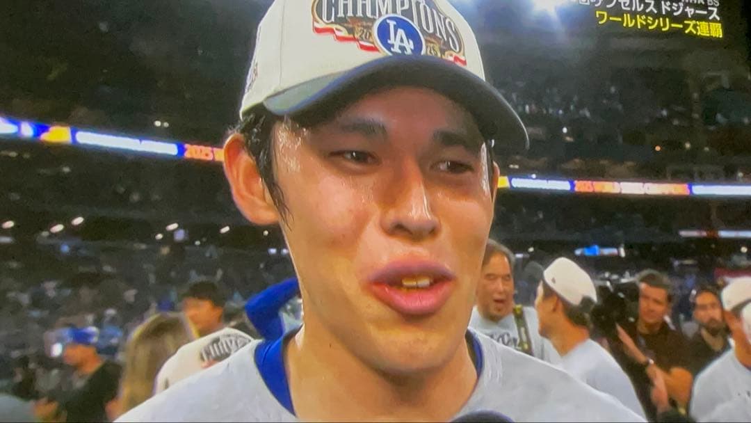 【新品未使用】ドジャース　2025 ワールドチャンピオン　キャップ　全選手着用