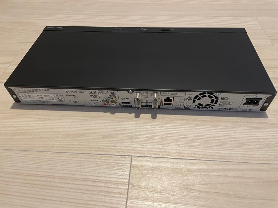 SHARP ブルーレイレコーダー BD-NW1200