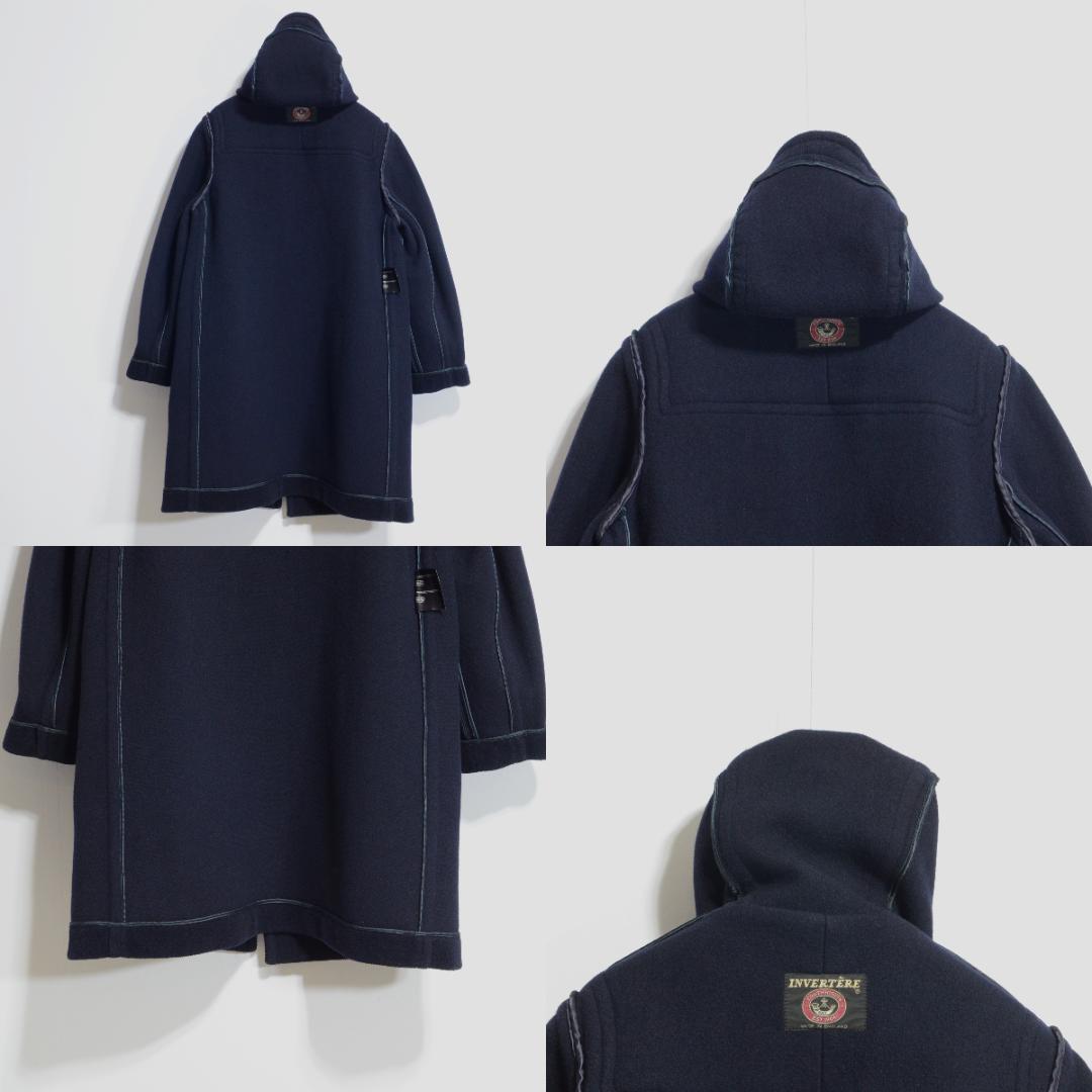 超極上品 インバーティア ムーアブルック カットパイル ダッフル ネイビー　38