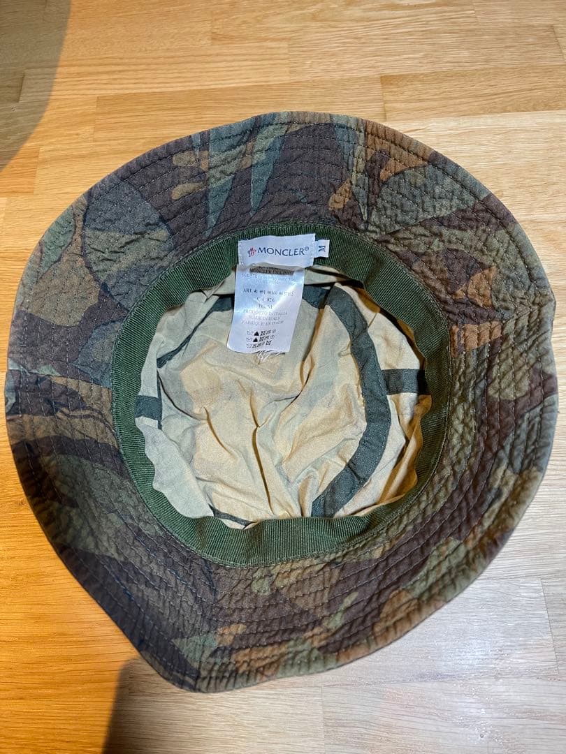 MONCLER モンクレール ジャングルハット 帽子 イタリア Mサイズ 本物