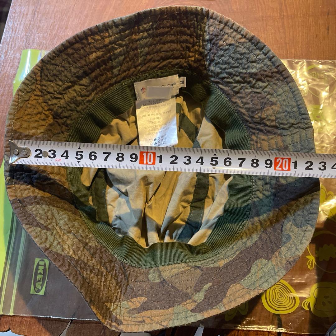 MONCLER モンクレール ジャングルハット 帽子 イタリア Mサイズ 本物