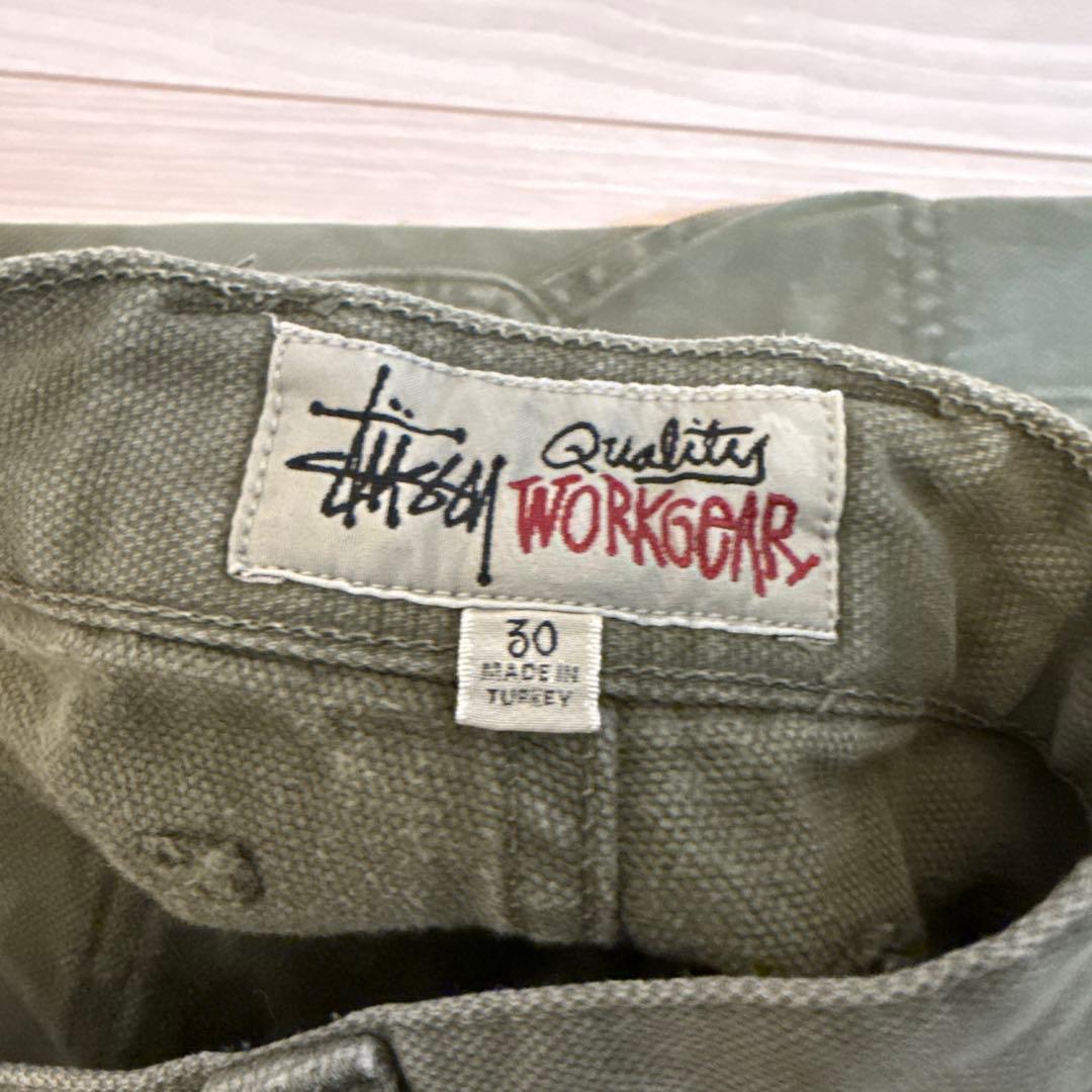 Stussy カーゴパンツ オリーブ