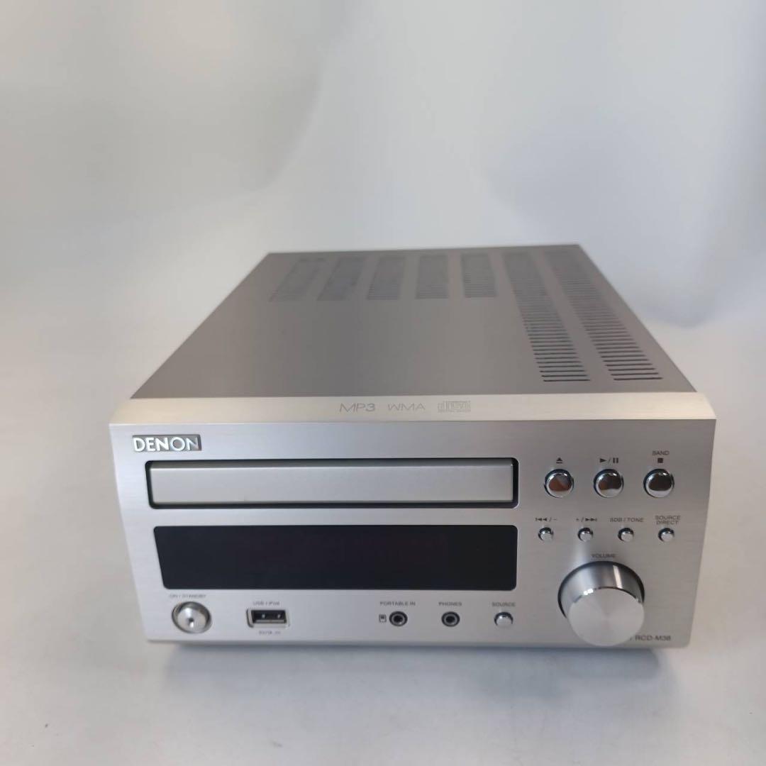 通電のみ確認　DENON CDレシーバー　RCD-M38