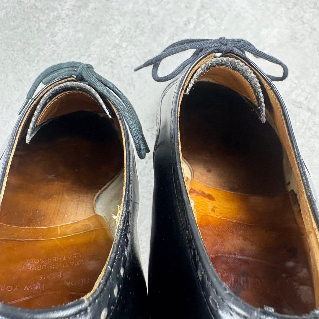 Church's チャーチ　内羽　ストレートチップ　メダリオン　レザーシューズ