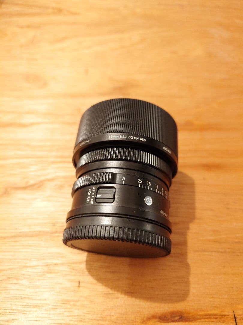 SIGMA 45mm F2.8 DG DNレンズ