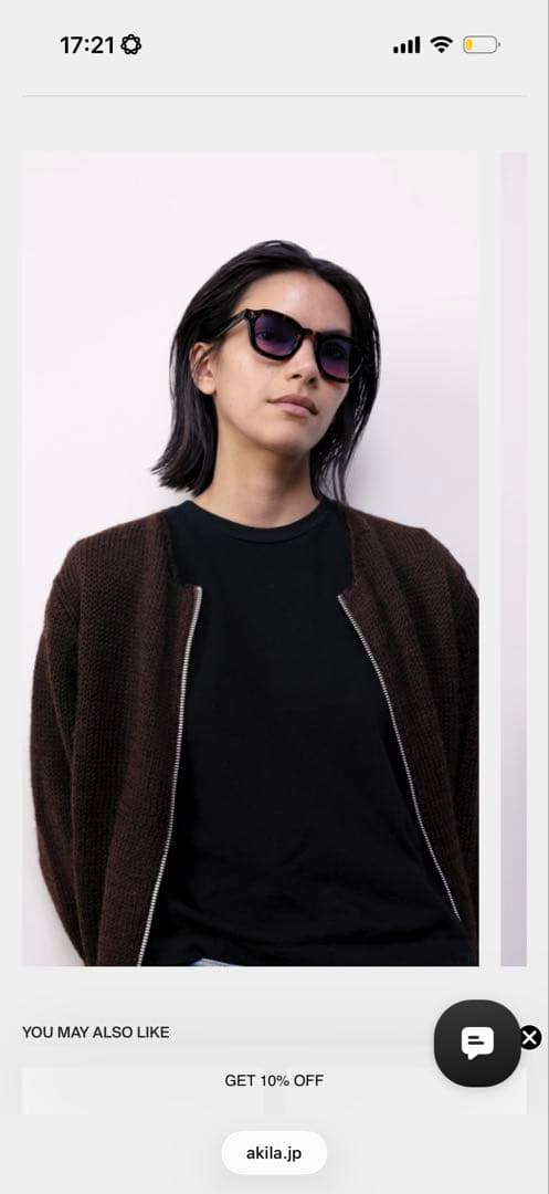 AKILA サングラス LOGOS　新品未使用