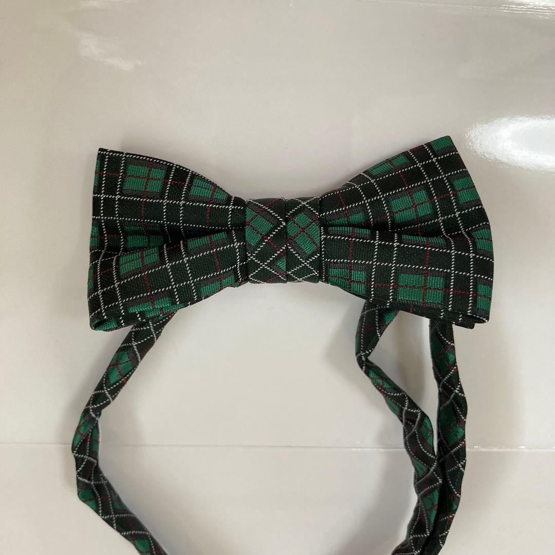 ZARA ネイビーチェック柄　セレモニースーツ　122cm 4点セット