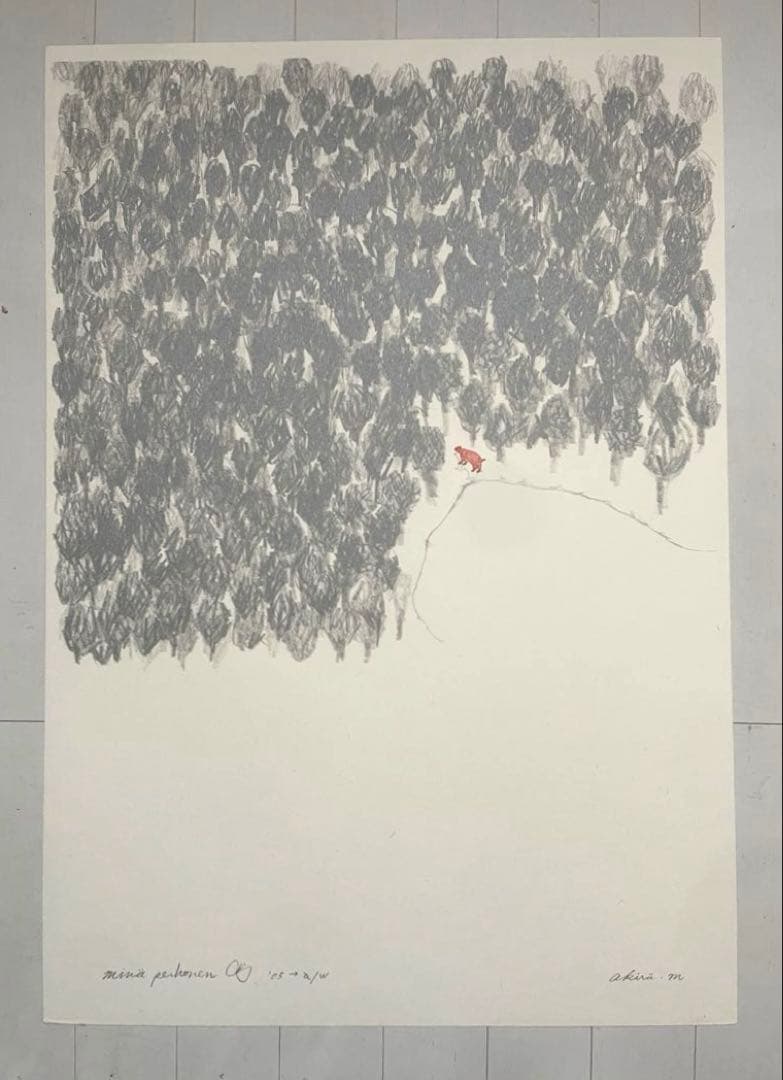 ナペルホネン　mina perhonen　forest gate　ポスター