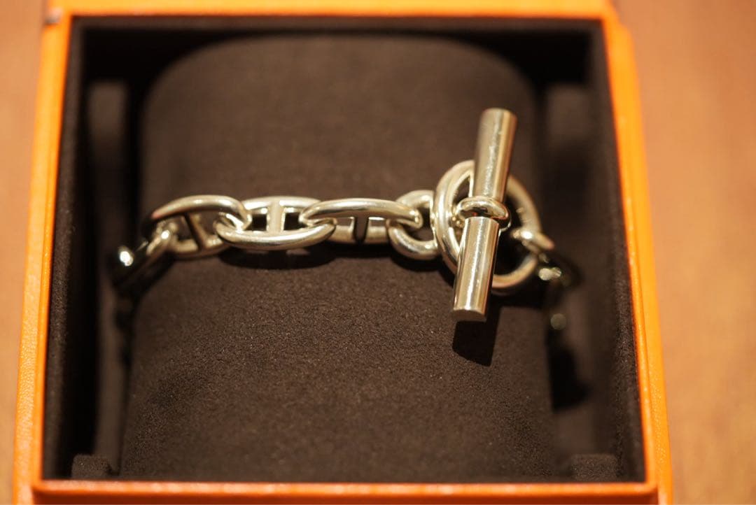 【新品】HERMES エルメス シェーヌダンクル GM13 ブレスレット