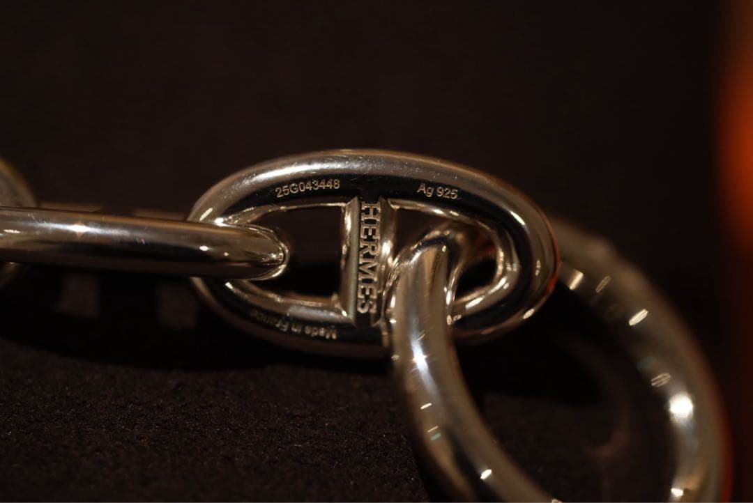 【新品】HERMES エルメス シェーヌダンクル GM13 ブレスレット