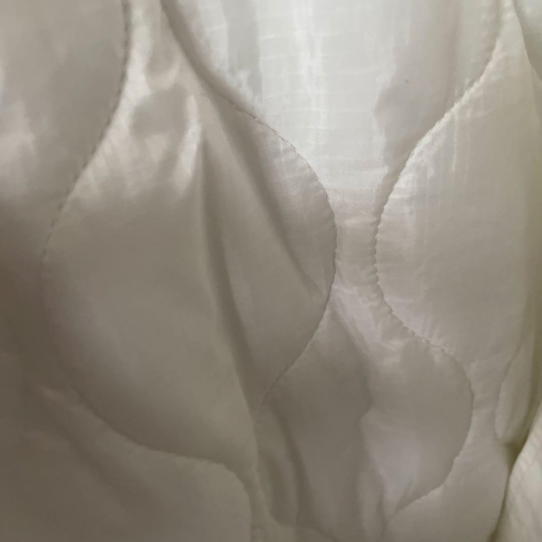 ホワイト キルティング M65のモッズコートジョンブル