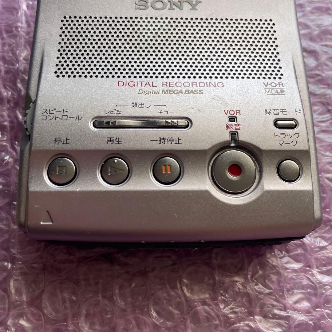 SONY ポータブルMDプレーヤー MZ-B100 単3電池対応　本体のみ