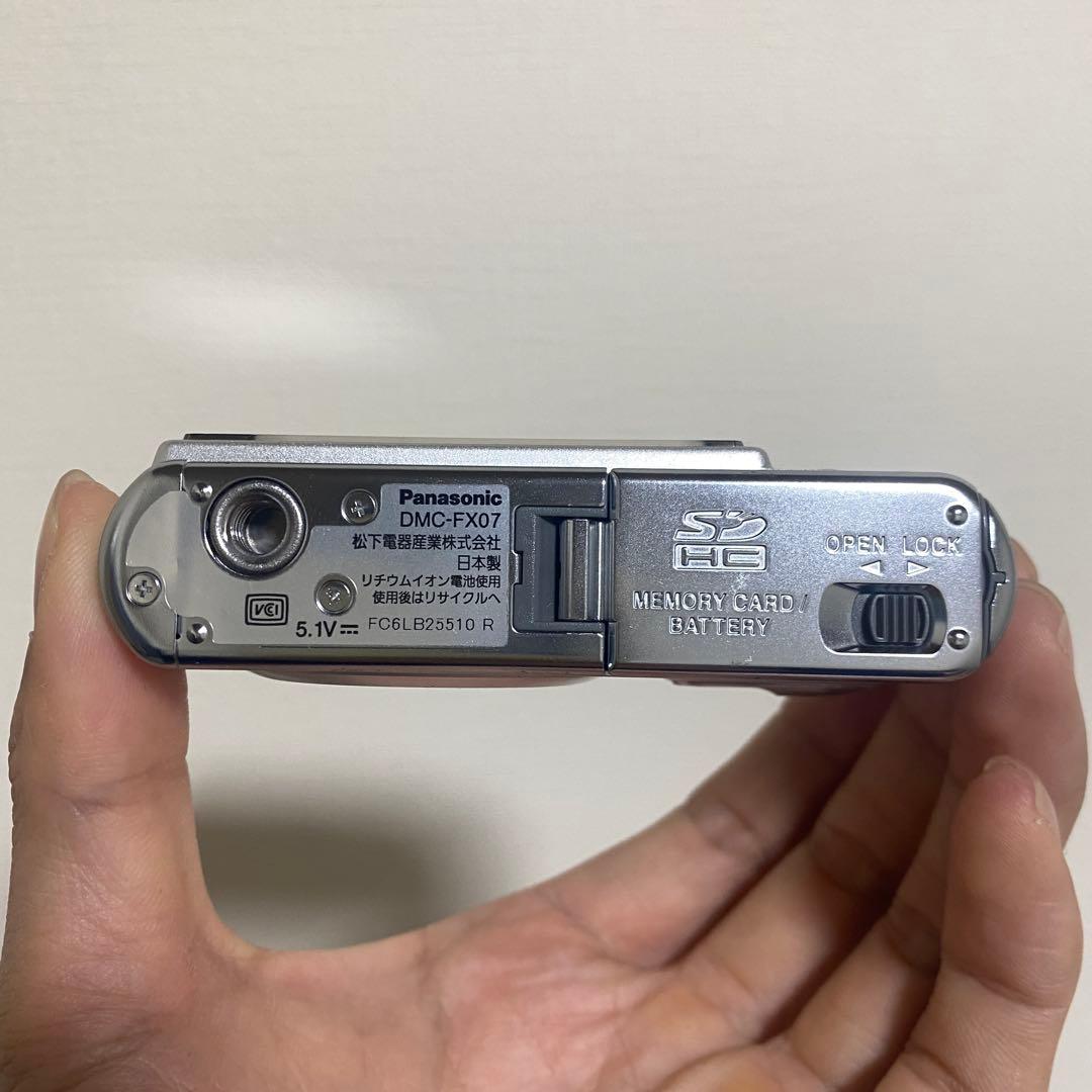 【動作良好・美品】Panasonic DMC-FX07 CCD ライカレンズ