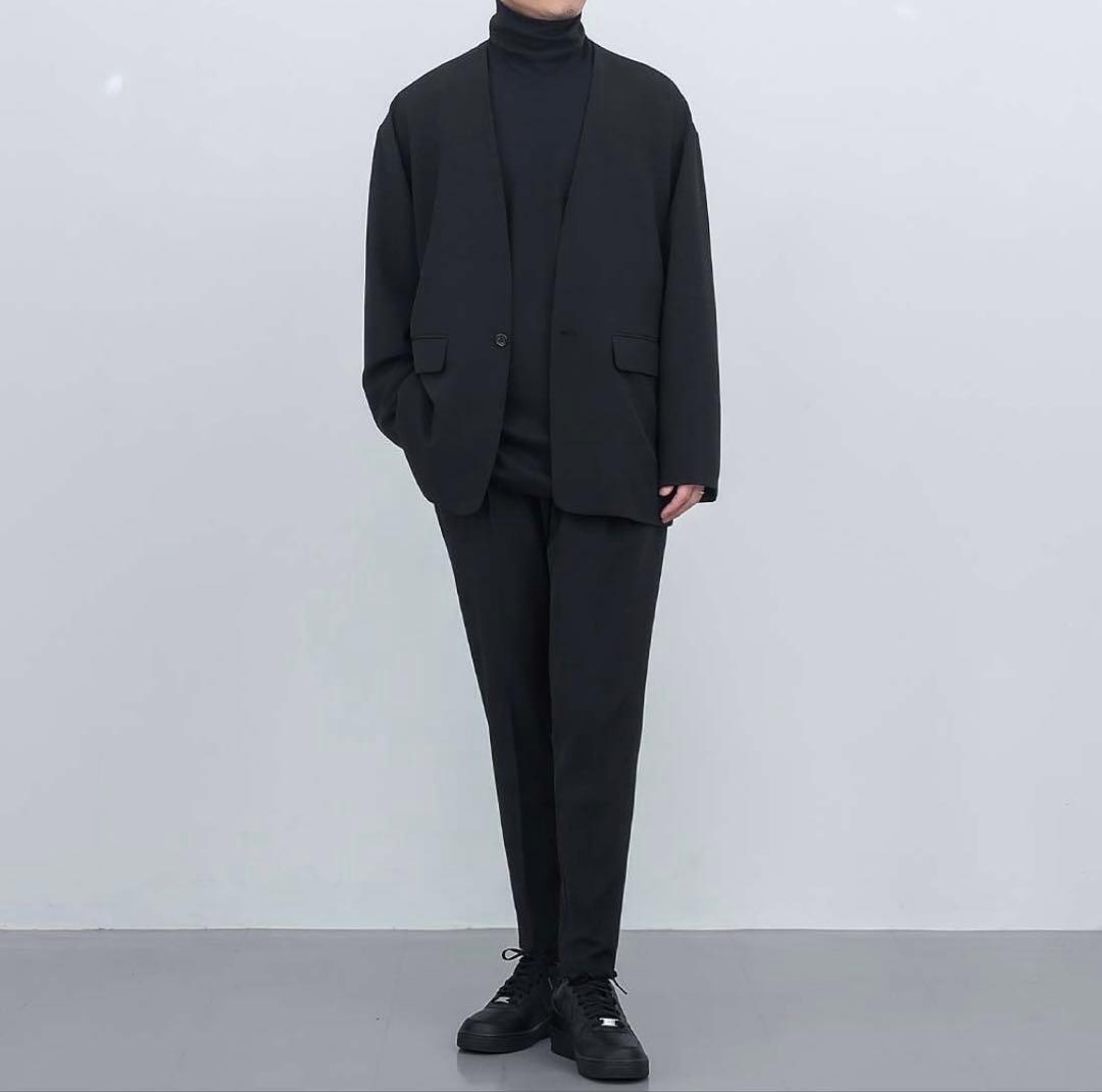 SUAVELE セットアップ　メンズ　ブラック