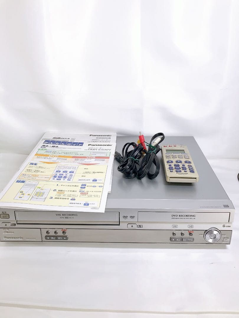 Panasonic DMR-ES30V ビデオ一体型DVDレコーダー ダビング