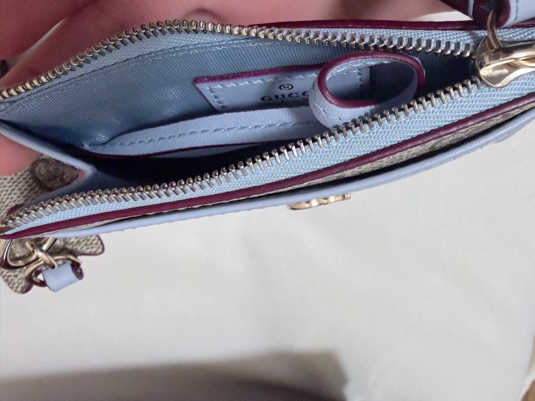 GUCCI バイカラーキーケース　ヒグチユウコ　ケース　日本限定　財布