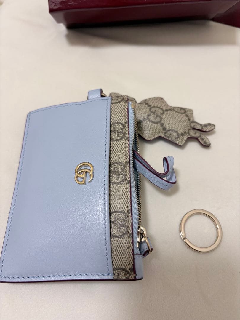 GUCCI バイカラーキーケース　ヒグチユウコ　ケース　日本限定　財布