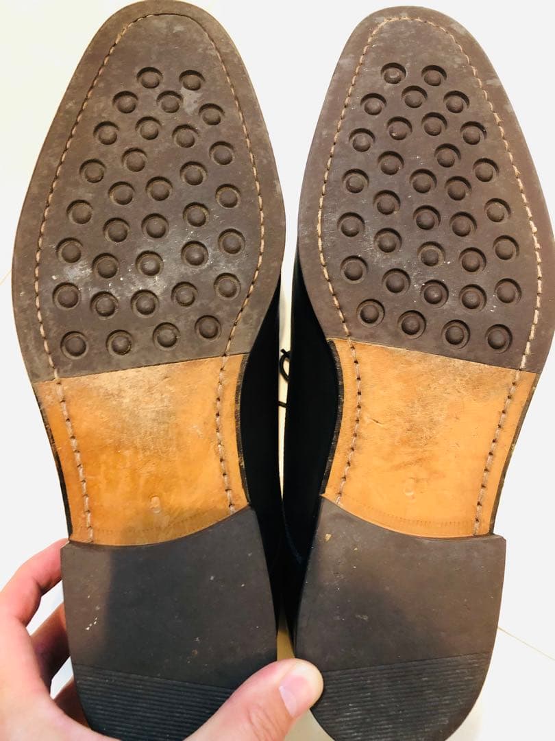 ★超美品★定価30,000円！LANVIN ストレートチップ 本革 27EEE