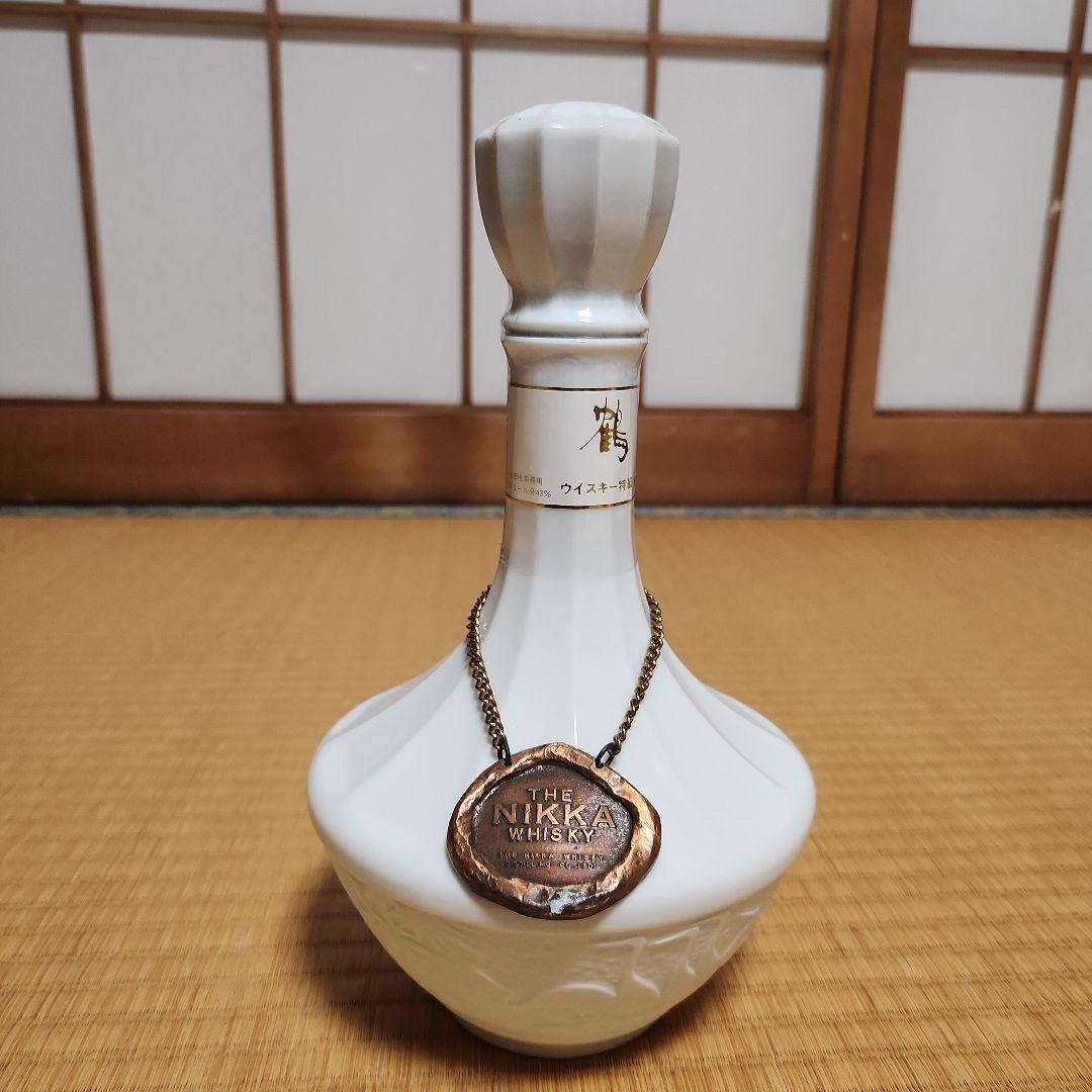 NIKKA ウイスキー 白陶器ボトル