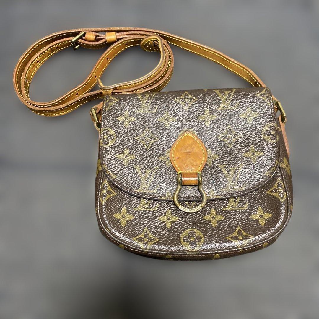 か*ち様 【Louis Vuitton】サンクルーGMモノグラムショルダーバッグ