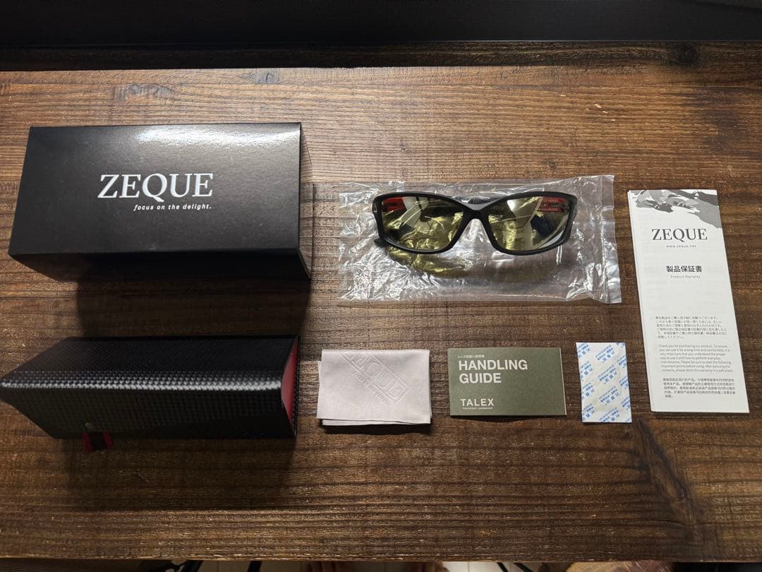 ISSEI & ZEQUE & TALEX 偏光サングラス ステルス