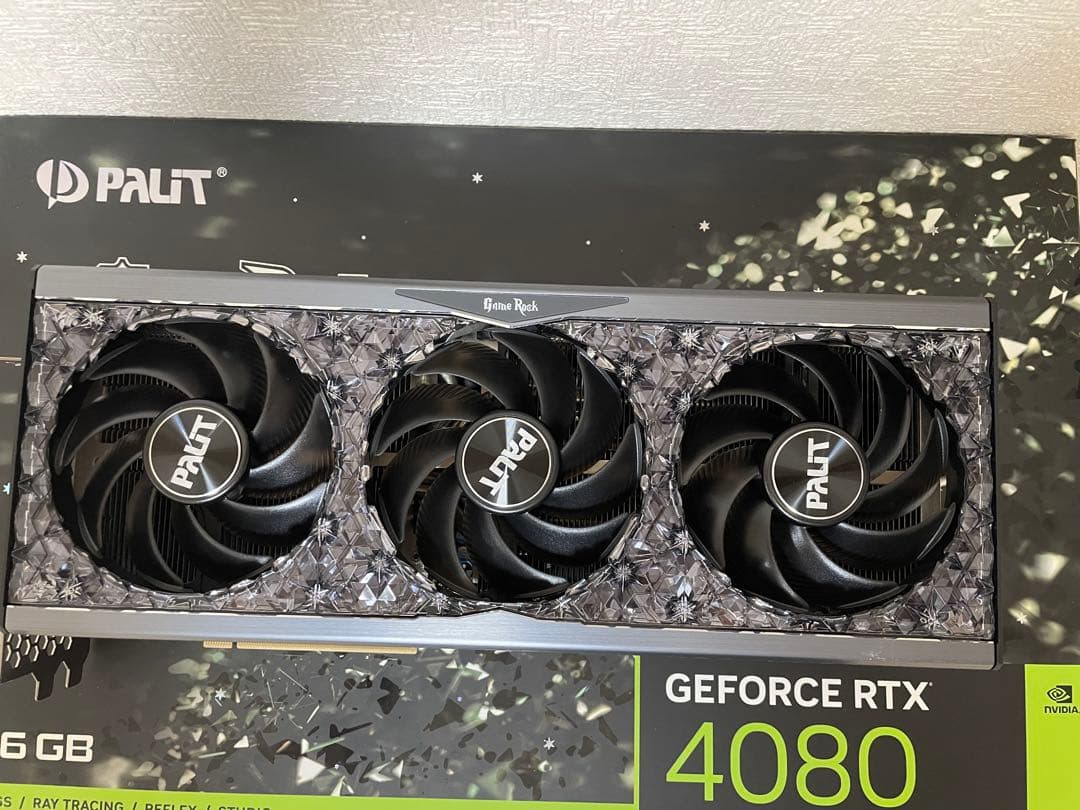 グラフィックボード・グラボ・ビデオカード RTX 4080 Palit GameRock 16GB