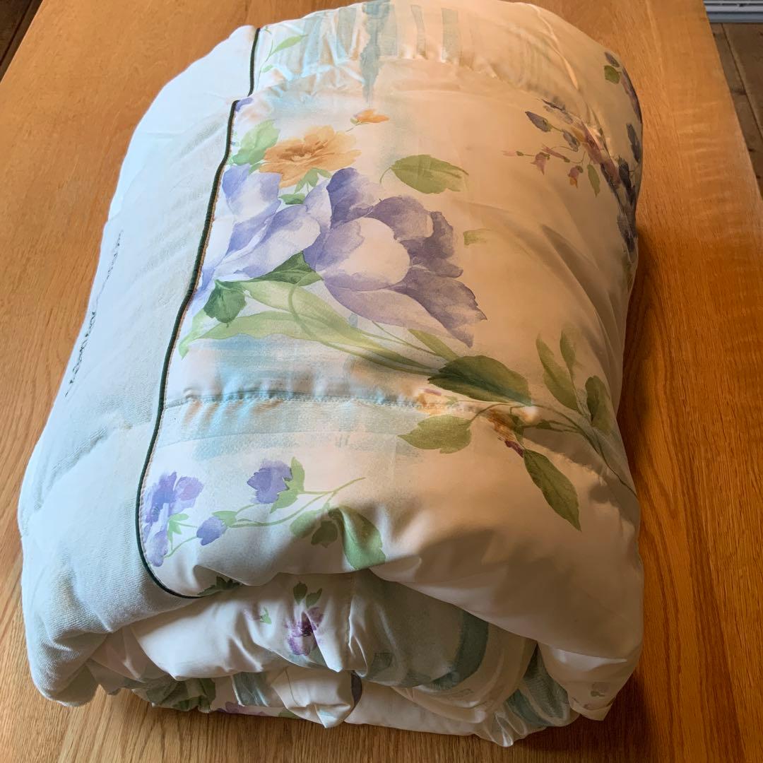 ホワイトグースダウン95％ 羽毛肌掛け布団(ダウンケット)シングル