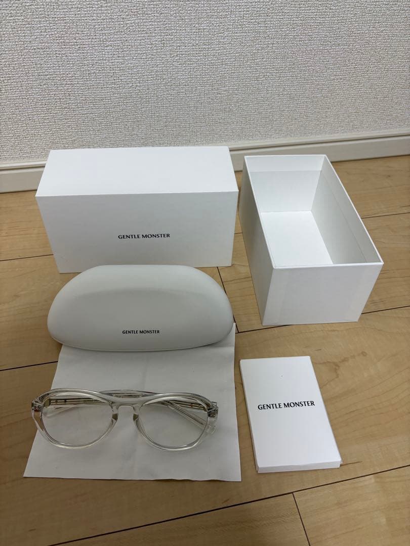 GENTLE MONSTER クリアフレーム サングラス