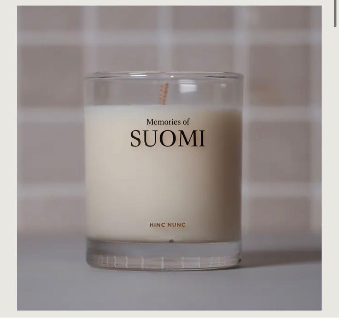 【未使用】Memories of SUOMI アロマキャンドル