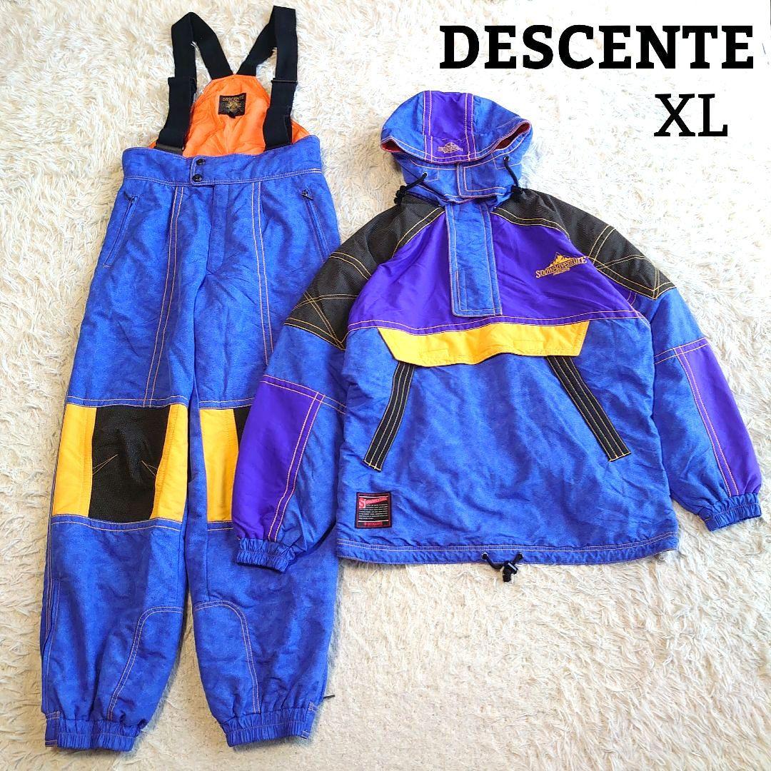 【希少・美品】デサント スキー スノボウェア セットアップ XL