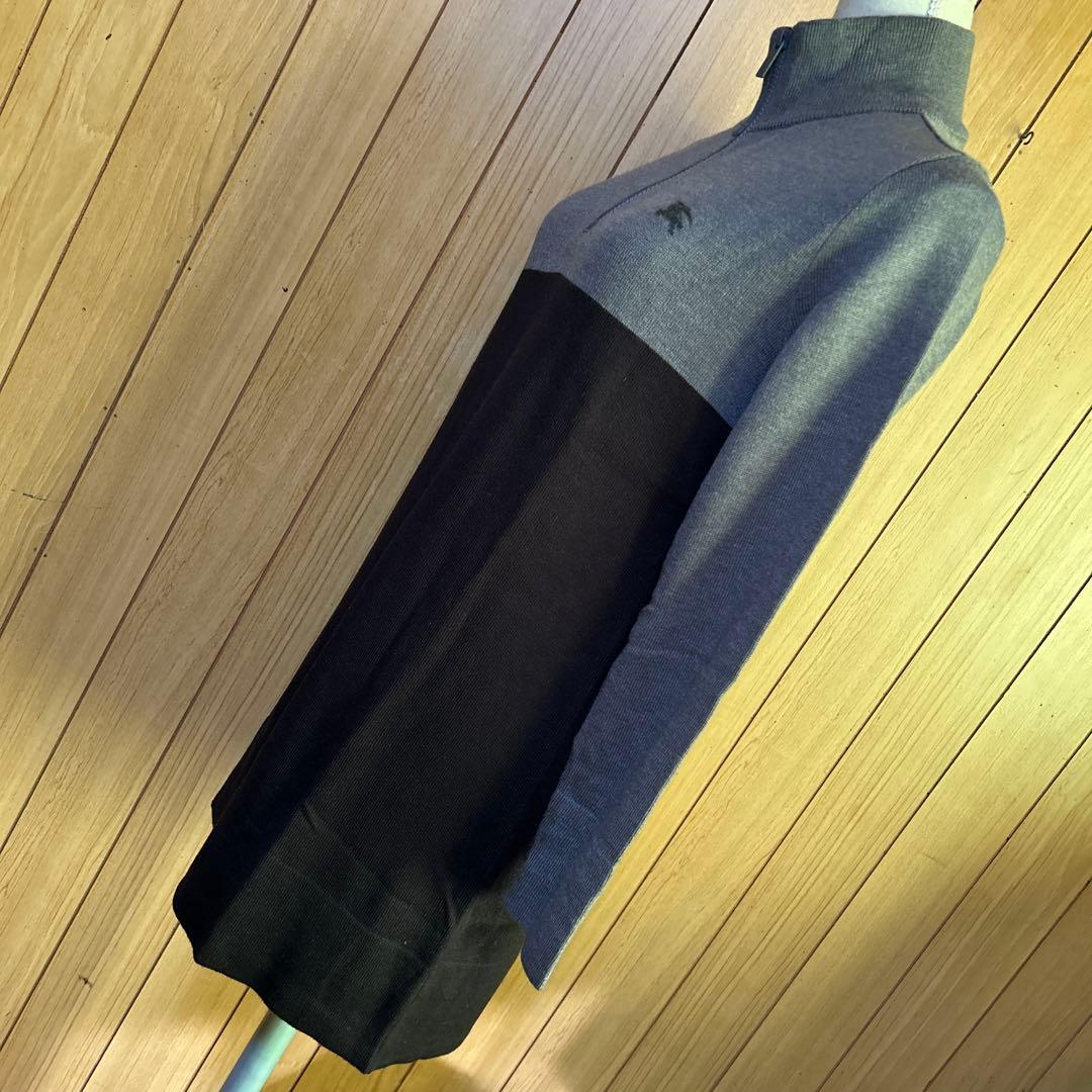 バーバリーゴルフ ハーフジップ ロングセーター　　M〜L