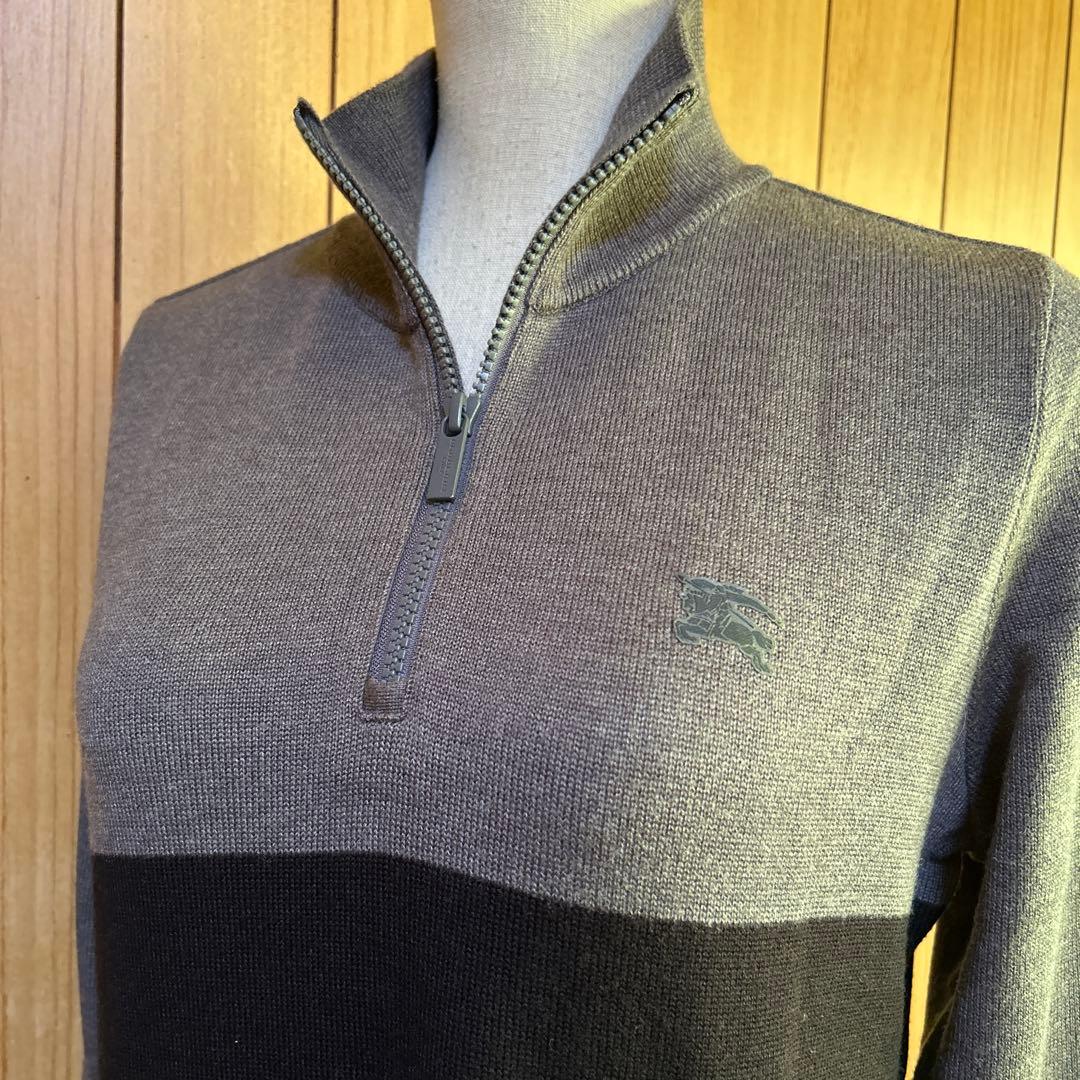 バーバリーゴルフ ハーフジップ ロングセーター　　M〜L