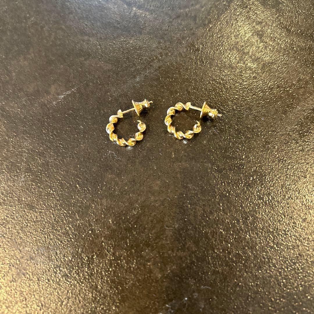 GUILTY PARTIES CAREERING 45 18金 フープピアス