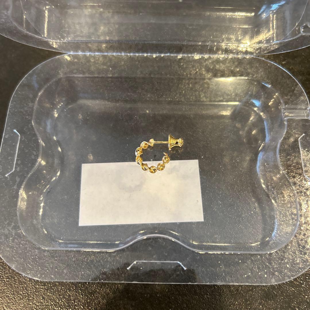 GUILTY PARTIES CAREERING 45 18金 フープピアス