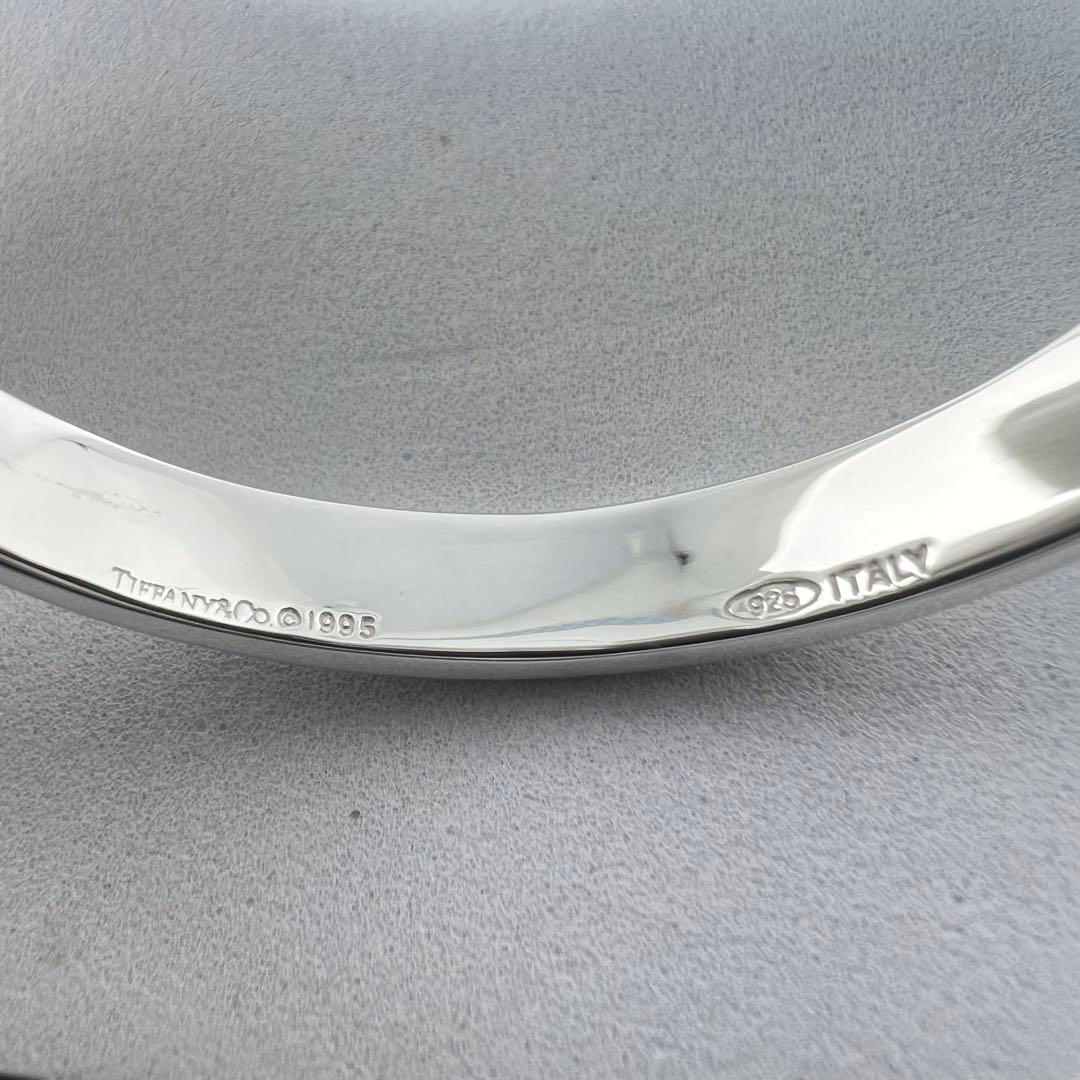 ティファニー　アトラスカフバングルブレスレット　Mサイズ　シルバー925