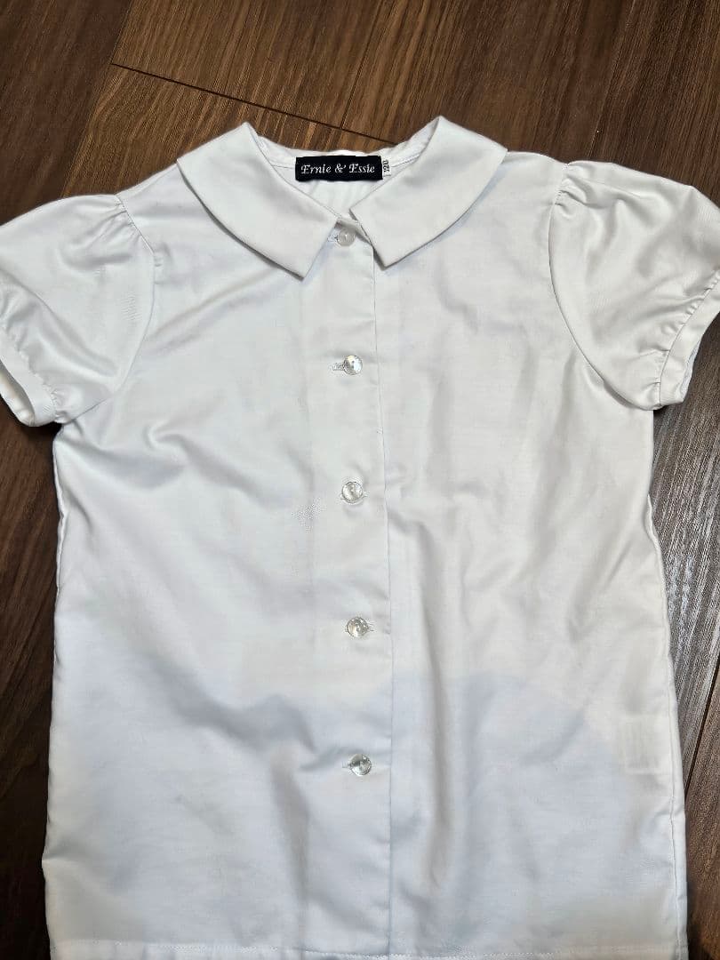 Ernie & Essie お受験用スカート＋ブラウスセット 120