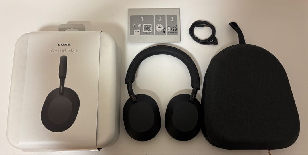 【美品】SONY WH-1000XM5 ヘッドホン　即日配送　早い者勝ち