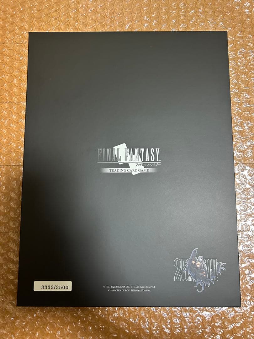 [開封済み]FFTCG ノワール　PRカードコレクション　noir