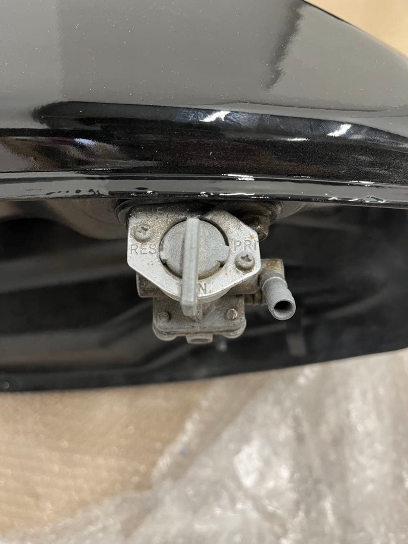 カワサキ エストレヤ 黒タンク ( 塗装 )