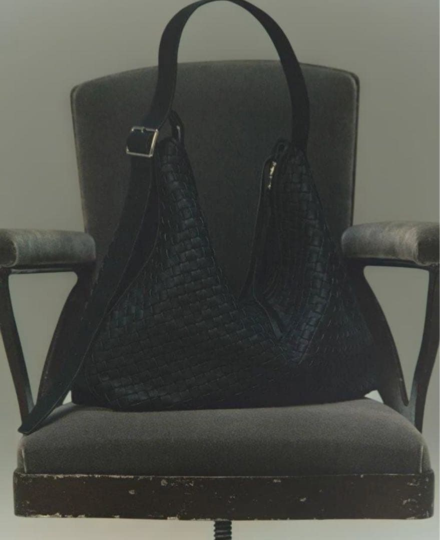 N*o様 【新古品最安値】Llife COW LEATHER MESH BAG